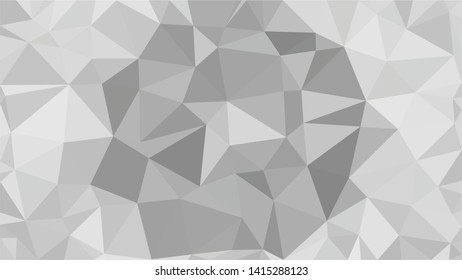 White Polygonal Mosaic Background, Low Poly Style, Vector illustration, Business Design Templates