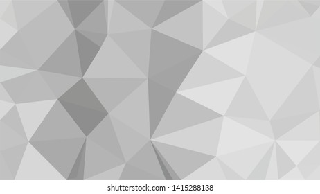 White Polygonal Mosaic Background, Low Poly Style, Vector illustration, Business Design Templates