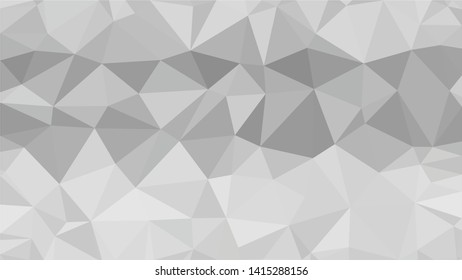 White Polygonal Mosaic Background, Low Poly Style, Vector illustration, Business Design Templates