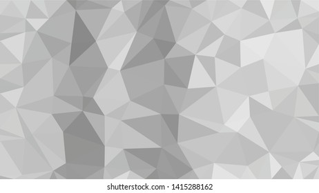 White Polygonal Mosaic Background, Low Poly Style, Vector illustration, Business Design Templates