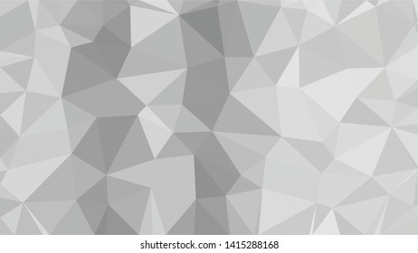 White Polygonal Mosaic Background, Low Poly Style, Vector illustration, Business Design Templates