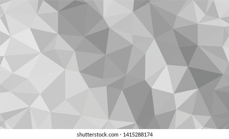 White Polygonal Mosaic Background, Low Poly Style, Vector illustration, Business Design Templates
