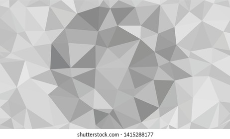 White Polygonal Mosaic Background, Low Poly Style, Vector illustration, Business Design Templates