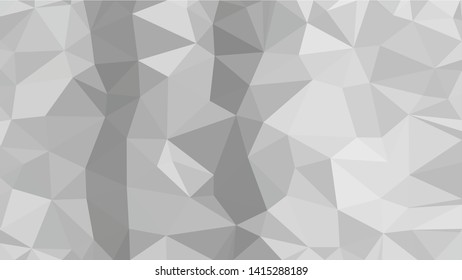 White Polygonal Mosaic Background, Low Poly Style, Vector illustration, Business Design Templates