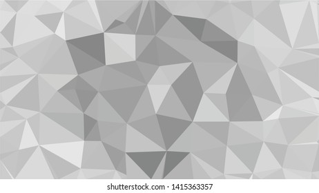 White Polygonal Mosaic Background, Low Poly Style, Vector illustration, Business Design Templates