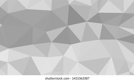 White Polygonal Mosaic Background, Low Poly Style, Vector illustration, Business Design Templates