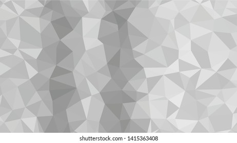 White Polygonal Mosaic Background, Low Poly Style, Vector illustration, Business Design Templates
