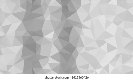 White Polygonal Mosaic Background, Low Poly Style, Vector illustration, Business Design Templates