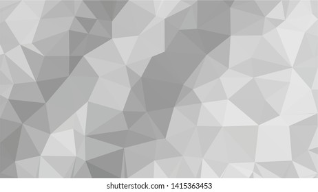 White Polygonal Mosaic Background, Low Poly Style, Vector illustration, Business Design Templates