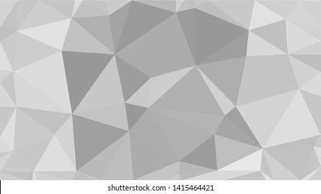 White Polygonal Mosaic Background, Low Poly Style, Vector illustration, Business Design Templates