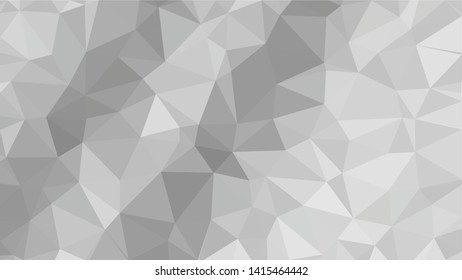 White Polygonal Mosaic Background, Low Poly Style, Vector illustration, Business Design Templates