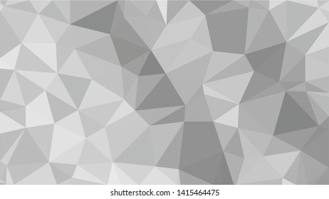 White Polygonal Mosaic Background, Low Poly Style, Vector illustration, Business Design Templates