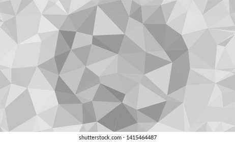 White Polygonal Mosaic Background, Low Poly Style, Vector illustration, Business Design Templates
