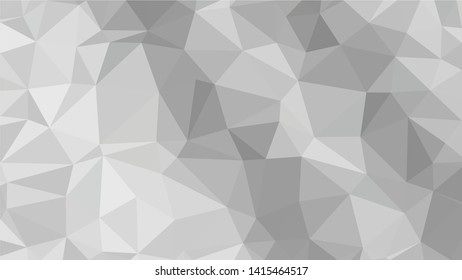 White Polygonal Mosaic Background, Low Poly Style, Vector illustration, Business Design Templates