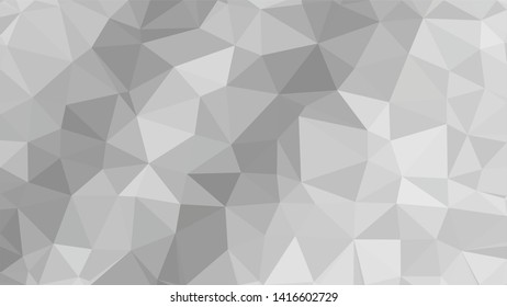 White Polygonal Mosaic Background, Low Poly Style, Vector illustration, Business Design Templates