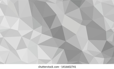 White Polygonal Mosaic Background, Low Poly Style, Vector illustration, Business Design Templates