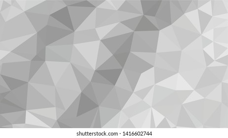 White Polygonal Mosaic Background, Low Poly Style, Vector illustration, Business Design Templates
