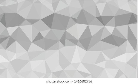 White Polygonal Mosaic Background, Low Poly Style, Vector illustration, Business Design Templates
