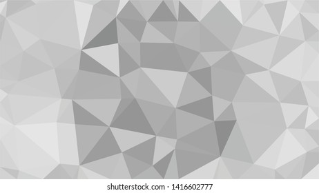 White Polygonal Mosaic Background, Low Poly Style, Vector illustration, Business Design Templates