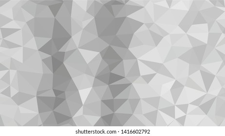 White Polygonal Mosaic Background, Low Poly Style, Vector illustration, Business Design Templates