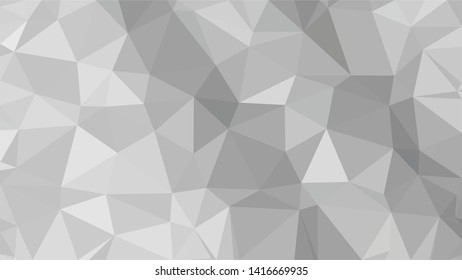 White Polygonal Mosaic Background, Low Poly Style, Vector illustration, Business Design Templates