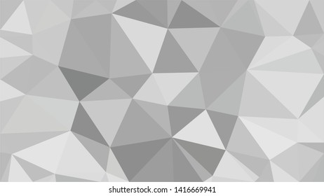 White Polygonal Mosaic Background, Low Poly Style, Vector illustration, Business Design Templates