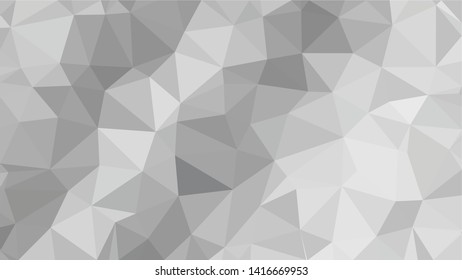 White Polygonal Mosaic Background, Low Poly Style, Vector illustration, Business Design Templates
