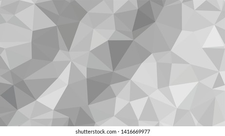 White Polygonal Mosaic Background, Low Poly Style, Vector illustration, Business Design Templates