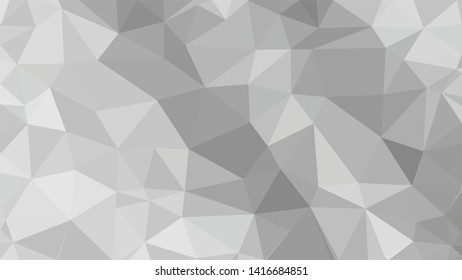 White Polygonal Mosaic Background, Low Poly Style, Vector illustration, Business Design Templates