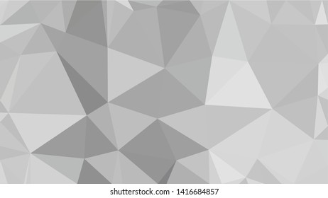 White Polygonal Mosaic Background, Low Poly Style, Vector illustration, Business Design Templates