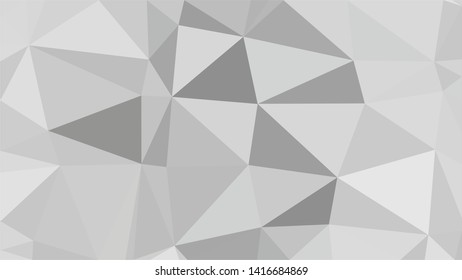 White Polygonal Mosaic Background, Low Poly Style, Vector illustration, Business Design Templates