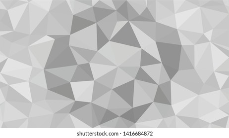 White Polygonal Mosaic Background, Low Poly Style, Vector illustration, Business Design Templates