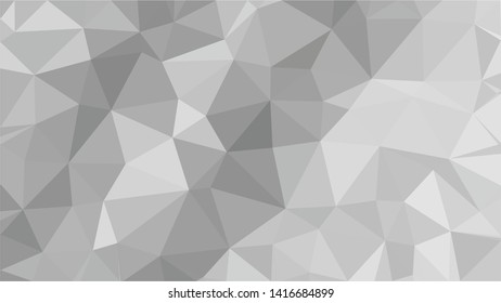 White Polygonal Mosaic Background, Low Poly Style, Vector illustration, Business Design Templates