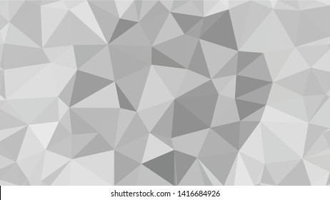 White Polygonal Mosaic Background, Low Poly Style, Vector illustration, Business Design Templates