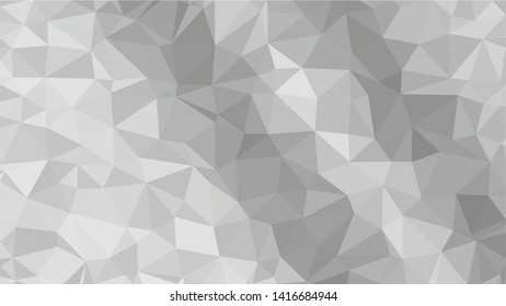 White Polygonal Mosaic Background, Low Poly Style, Vector illustration, Business Design Templates
