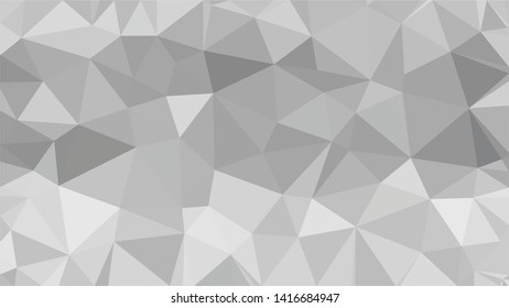 White Polygonal Mosaic Background, Low Poly Style, Vector illustration, Business Design Templates