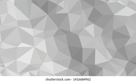 White Polygonal Mosaic Background, Low Poly Style, Vector illustration, Business Design Templates