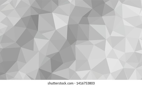 White Polygonal Mosaic Background, Low Poly Style, Vector illustration, Business Design Templates