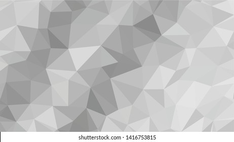 White Polygonal Mosaic Background, Low Poly Style, Vector illustration, Business Design Templates