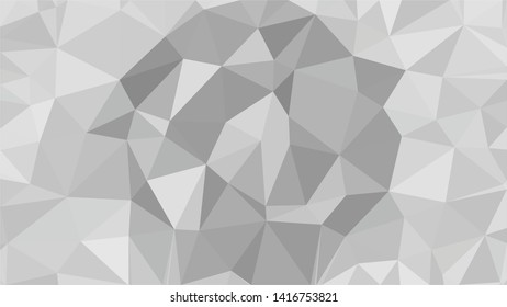 White Polygonal Mosaic Background, Low Poly Style, Vector illustration, Business Design Templates