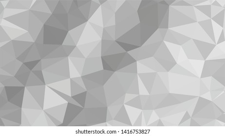 White Polygonal Mosaic Background, Low Poly Style, Vector illustration, Business Design Templates