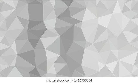 White Polygonal Mosaic Background, Low Poly Style, Vector illustration, Business Design Templates