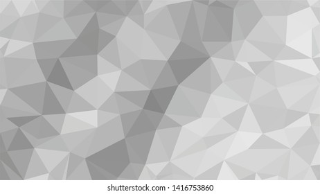White Polygonal Mosaic Background, Low Poly Style, Vector illustration, Business Design Templates