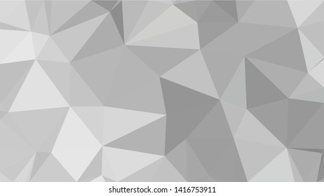 White Polygonal Mosaic Background, Low Poly Style, Vector illustration, Business Design Templates