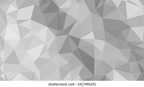 White Polygonal Mosaic Background, Low Poly Style, Vector illustration, Business Design Templates