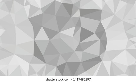 White Polygonal Mosaic Background, Low Poly Style, Vector illustration, Business Design Templates
