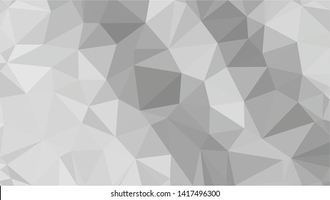 White Polygonal Mosaic Background, Low Poly Style, Vector illustration, Business Design Templates