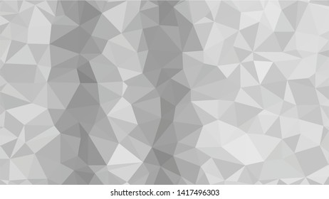 White Polygonal Mosaic Background, Low Poly Style, Vector illustration, Business Design Templates