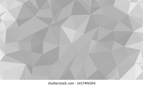 White Polygonal Mosaic Background, Low Poly Style, Vector illustration, Business Design Templates