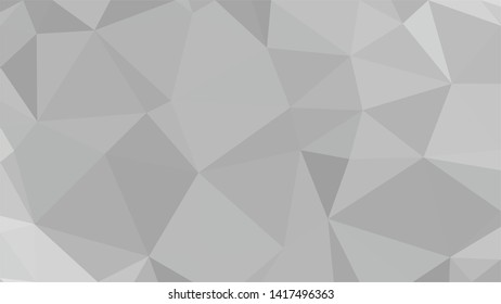 White Polygonal Mosaic Background, Low Poly Style, Vector illustration, Business Design Templates